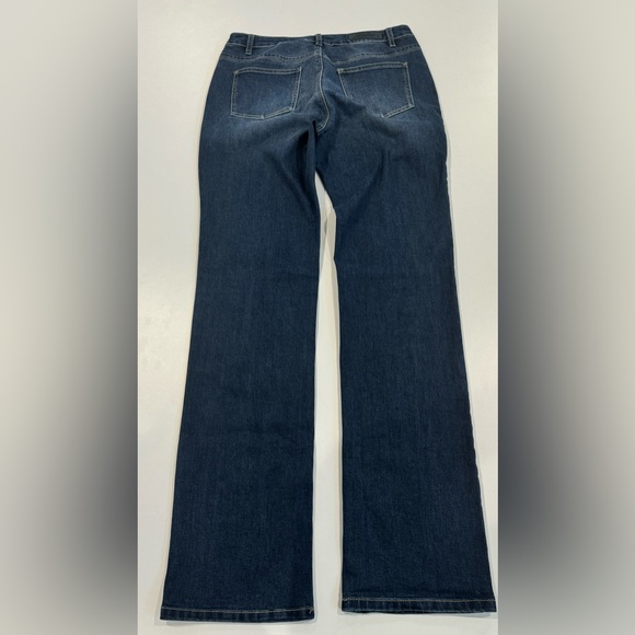 2/$20 Buffalo David Bitton Dark Blue Mid - Rise Straight leg stretch Jeans - Picture 7 of 7